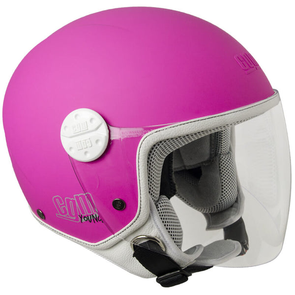 acquista Casco Demi-Jet per Bambini Visiera Lunga CGM Varadero 206A Fucsia Opaco