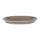 Piatto Ovale 36x25,5xh4,5 cm in Gres Porcellanato Otello Tortora