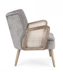 Poltrona 64x71x79h cm Virna Silver 