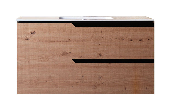 Mobile bagno 80 cm Sospeso Rovere Cartagena Boston Senza Specchio Bonussi online