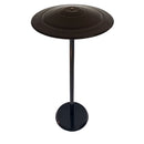 Stufa Elettrica Fungo Riscaldante Infrarossi Saturno Esterno-Interno Regolabile Nero