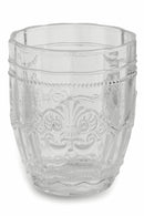 Set 6 Bicchieri Ø8x10 cm in Vetro Villa d'Este Home Tivoli Syrah Trasparenti