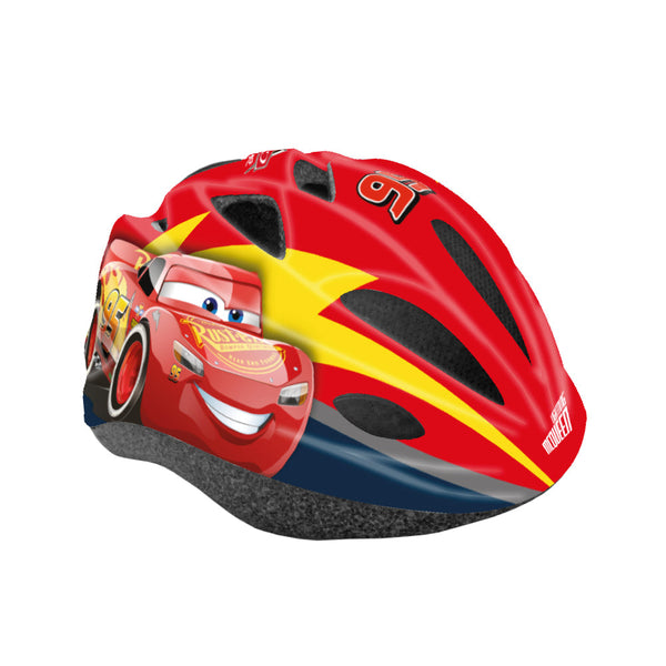 online Casco per Bambino Misura 52-56 cm con Fori di Aerazione con Licenza Disney Cars