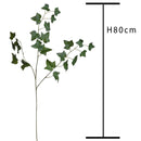 Set 8 Tralcio Artificiale di Ederina Altezza 80 cm Verde