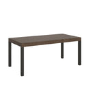  Tavolo Allungabile 200-460x90x77 cm Everyday Noce Gambe Antracite