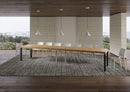  Tavolo Allungabile 130-390x90x77 cm Everyday Premium Quercia Natura Gambe Antracite