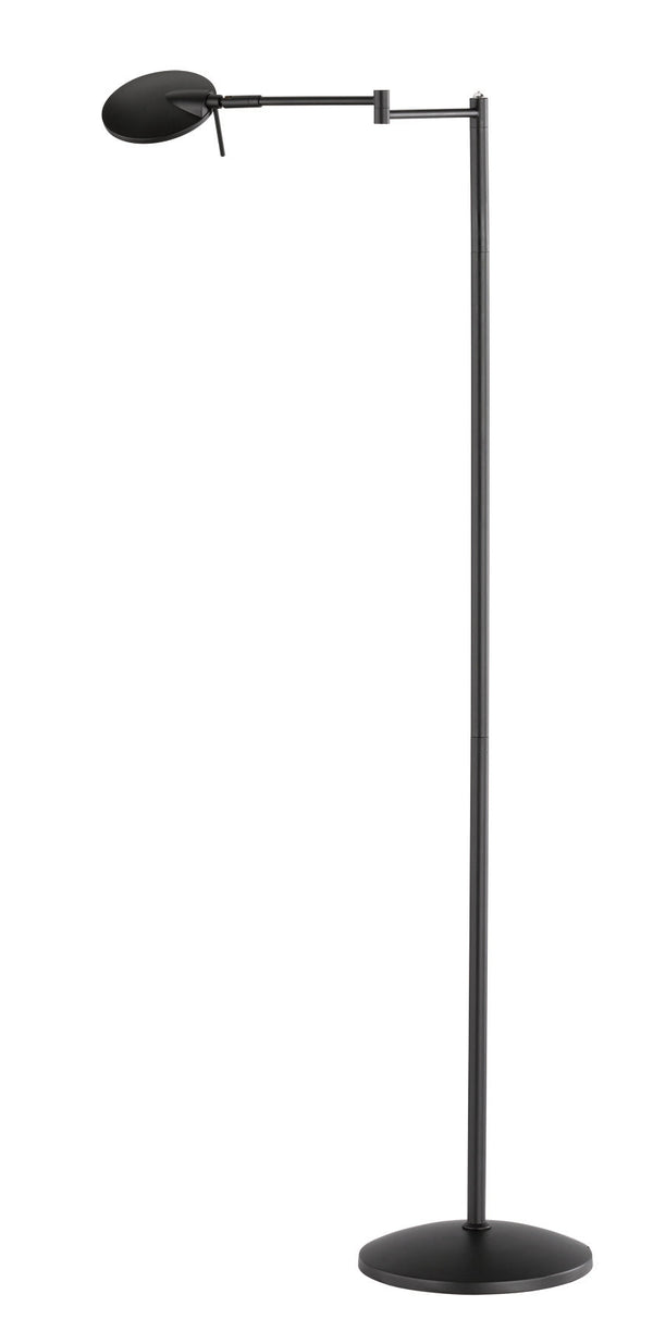 acquista Piantana da Interno a LED in Metallo Nero Opaco