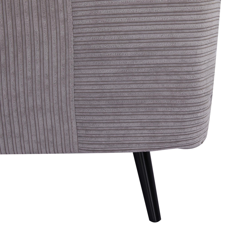Poltrona Letto 3 In 1 Convertibile Singola Con Cuscino E Tasca, Sedia Letto In Lino Grigio Scuro Per Appartamento - 3