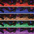 Camino Elettrico da Pavimento Effetto Fiamma 1500W Paige Bianco