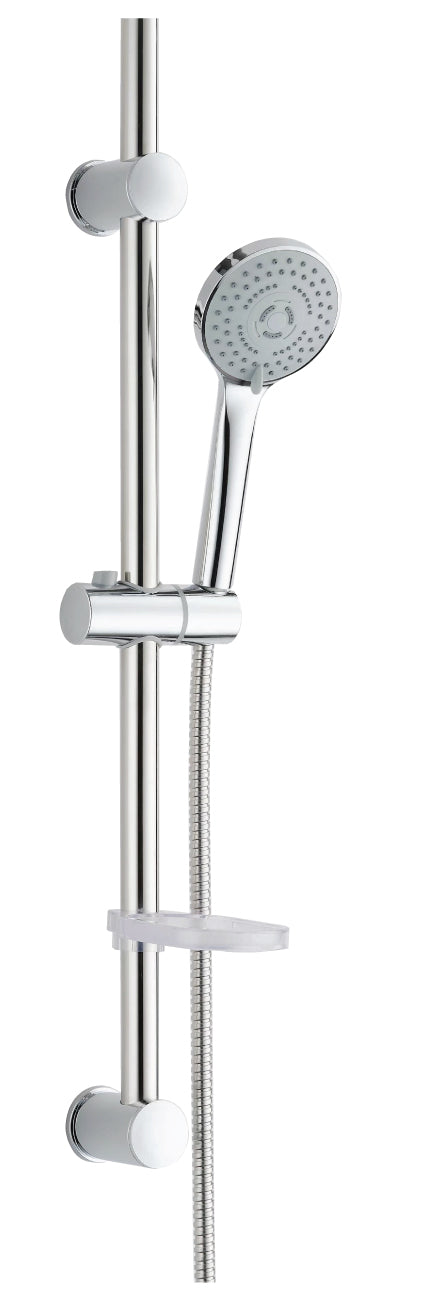 online Saliscendi Asta con Doccetta  in Acciaio Nature 106