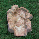 Mini Ruscello con Curva a Sinistra 60x58x12 cm per Cascata da Giardino in Vetroresina