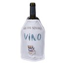Glacette Vino 22,5x15,5 cm in Plastica Impermeabile VdE Tivoli 1996 Le Travisate Bianco