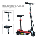Monopattino Elettrico per Bambini 120W con Sedile Rosso 