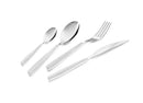 Servizio Set di Posate 24 Pezzi in Acciaio Eme Wave Bianco 19