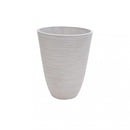Vaso Grande Anemone Ø39x46 cm in Fibra sintetica Bianco