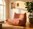 Poltrona Mask Rosa 103x100x80 cm in Spugna e Poliestere Rosa      