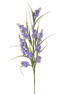 Set 12 Fiori Artificiali di Lavanda Altezza 55 cm Viola