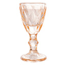 Set 6 Tazzine per Liquori Liquorini Prisma Provence in Vetro VdE Tivoli 1996 Viola