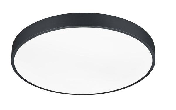 online Plafoniera da Interno a LED in Metallo Nero Opaco