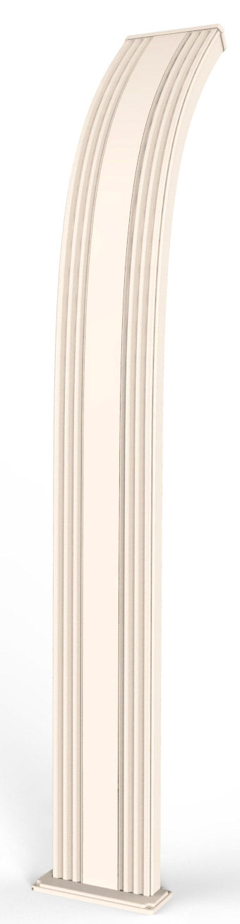 Doccia da Esterno Giardino Miscelatore e Doccetta Mobile Arkema Dada Fascia Inox Champagne Bronze