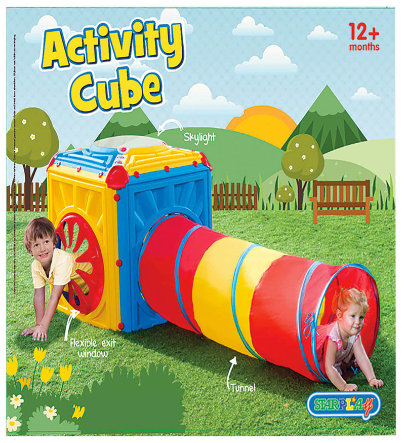 Cubo con Tunnel Gioco per Bambini Bauer Activity Cube