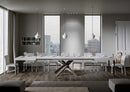 Tavolo Allungabile 180-440x90x77 cm Volantis Bianco Frassino