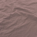 Copripiumino con Sacco e Federe Linea Water Washed Rosa Antico