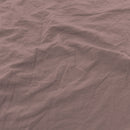 Copripiumino con Sacco e Federe Linea Water Washed Rosa Antico