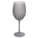 Set 6 Calici Effetto Ghiaccio Happy Hour Stones in Vetro VdE Tivoli 1996 Grigio