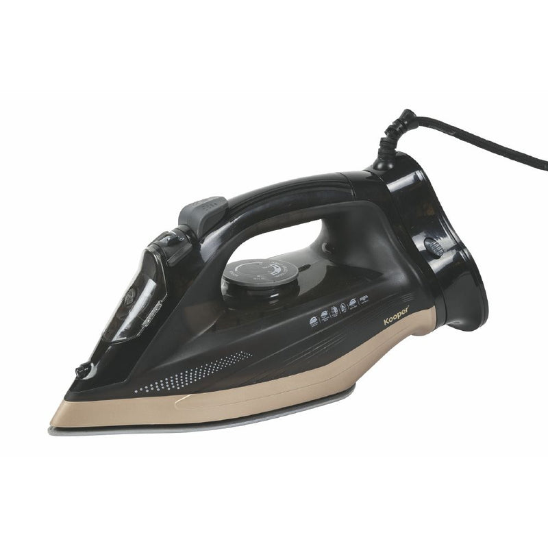 Ferro da Stiro Cordless 320ml 2200W Kooper Nerone Nero e Champagne