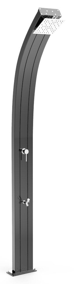 Doccia Solare da Giardino Temporizzatore e Lavapiedi Arkema Spring Top Line Perla Nera acquista