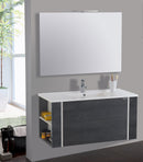 Mobile da Bagno Sospeso 100cm Mazzoni Gold Antracite