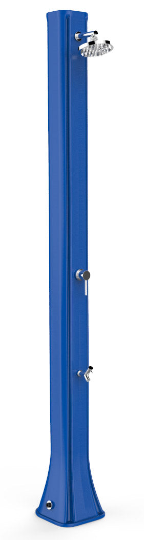 acquista Doccia Solare da Giardino 40L Miscelatore e Lavapiedi Arkema Big Happy Five Blu