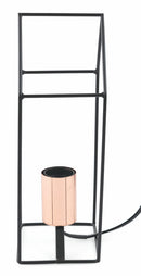 Lampada da Tavolo in Metallo a Forma di Casetta E27 Soriani Industry