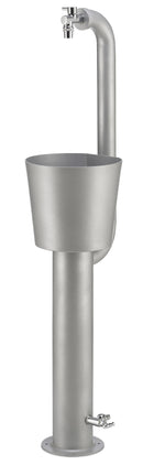 Fontana da Giardino con Doppio Rubinetto e Secchio Belfer 42/ARRC Cactus Alluminio