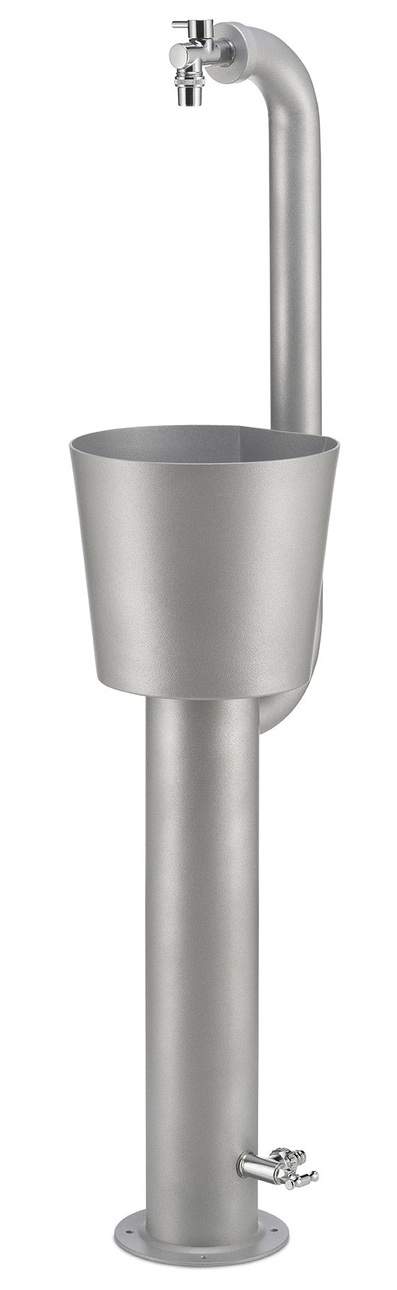 sconto Fontana da Giardino con Doppio Rubinetto e Secchio Belfer 42/ARRC Cactus Alluminio