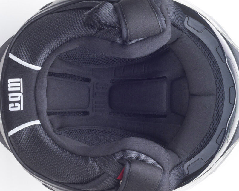 Casco Jet per Scooter Visiera Lunga CGM Illinois 129A Argento Varie Misure