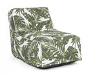 Poltrona Pouf Chaise Longue Gonfiabile 90x60x70 cm Tessuto in Poliestere Esotic