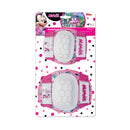 Kit Protezioni Bambina Gomitiere e Ginocchiere Plastica Rigida con Licenza Disney Minnie 