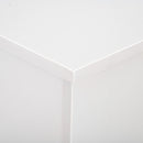 Cassapanca Baule Rettangolare 100x40x40 cm in Legno truciolare Bianco