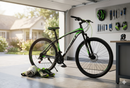 Bicicletta Mountain Bike per Ragazzi 27,5" MTB Derek 21V in Acciaio Nero e Verde Fluo