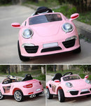 Macchina Elettrica per Bambini 12V Kidfun Sporting Rosa
