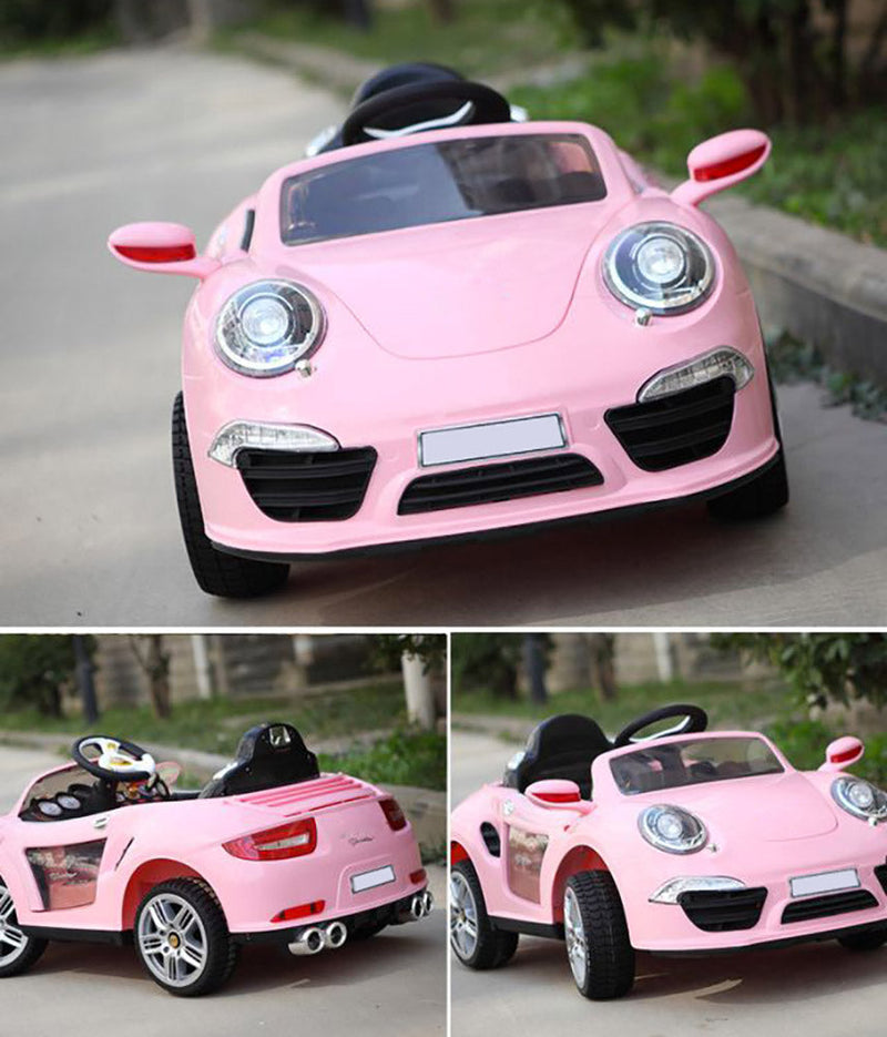 Macchina Elettrica per Bambini 12V Kidfun Sporting Rosa