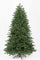 Albero di Natale Artificiale Realistico con Rami Fitti 150 cm 410 Rami Montaggio a Ombrello Verde