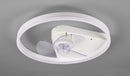 Plafoniera con Ventilatore da Interno a LED SMD Ø50 cm Metallo Bianco Opaco