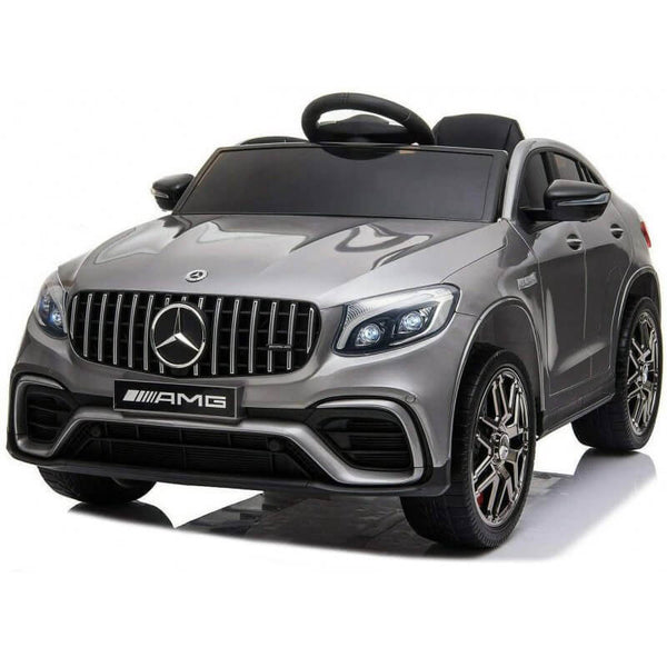 Macchina Elettrica per Bambini 12V con Licenza Mercedes GLC 63S Coupè Grigio Metallizzato acquista