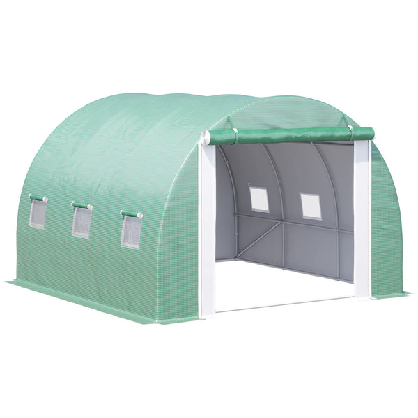 acquista Serra a Tunnel da Giardino 300x300x200 cm in Acciaio e PE Verde