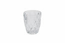 Set 6 Bicchieri Ø8x10 cm in Vetro Villa d'Este Home Tivoli Quarzo Trasparenti