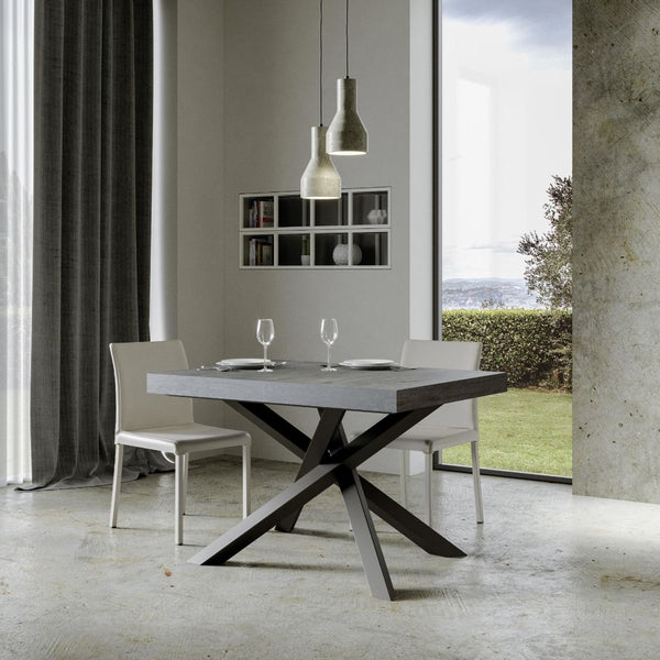 acquista Tavolo 130x90x77 cm Volantis Fix Cemento