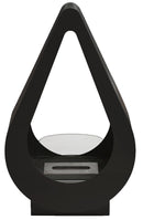 Camino a Bioetanolo da Pavimento 68,8x42 cm Karlsen Pisa Nero